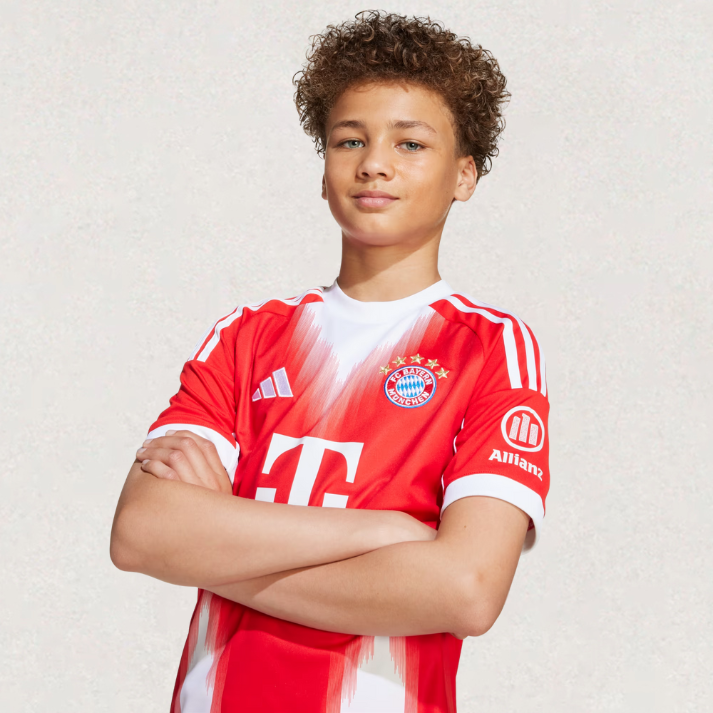 FC Bayern 25/26 Kids Home Jersey