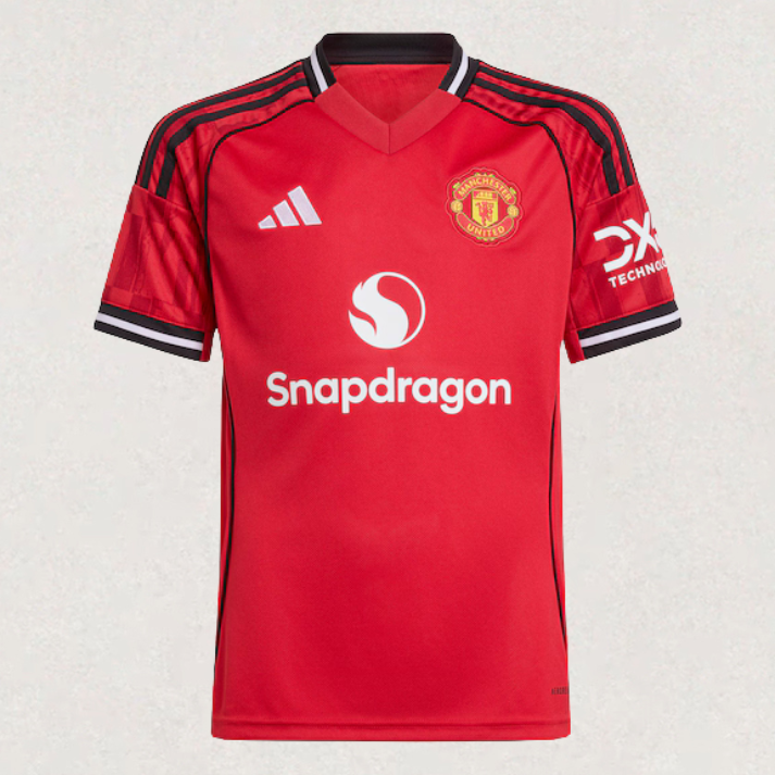 Manchester United 25/26 Kids Home Jersey