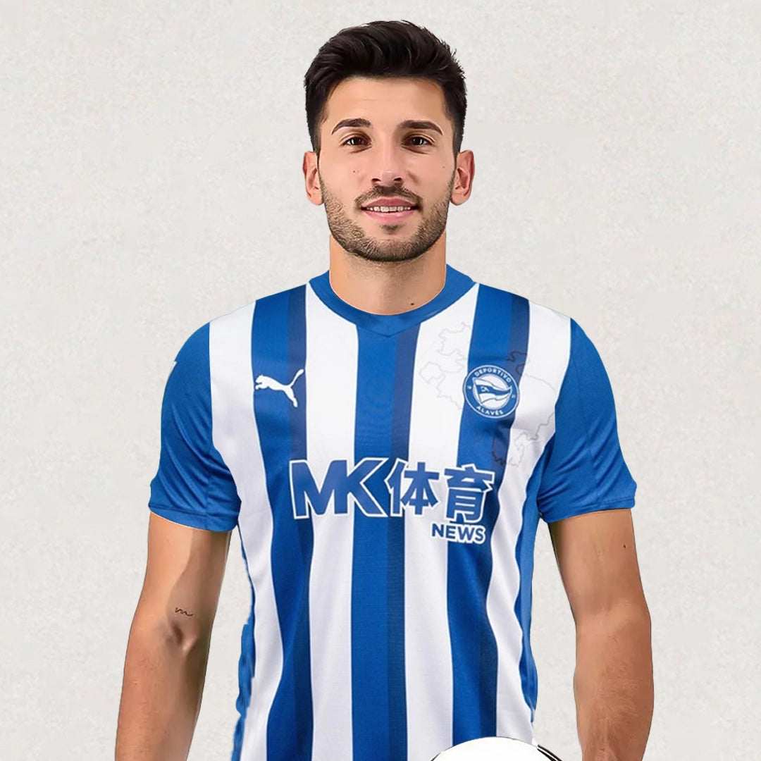 Alavés 25/26 Home Jersey