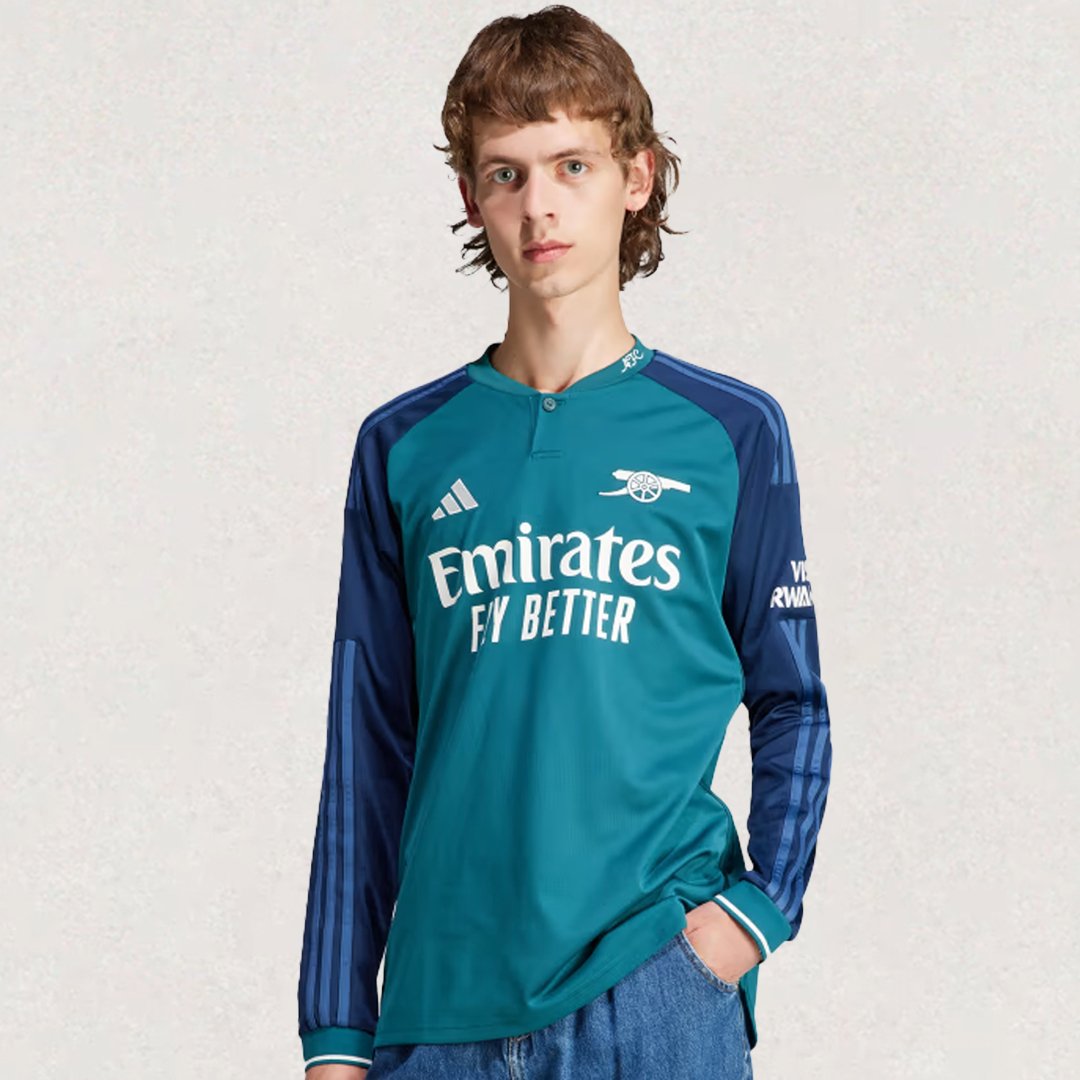 Arsenal third kit long sleeve on sale