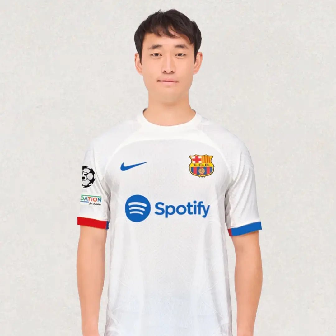 Barcelona home and away top jersey