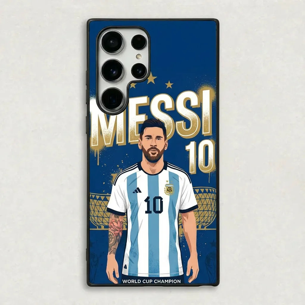 Messi - Graffiti Phone Case