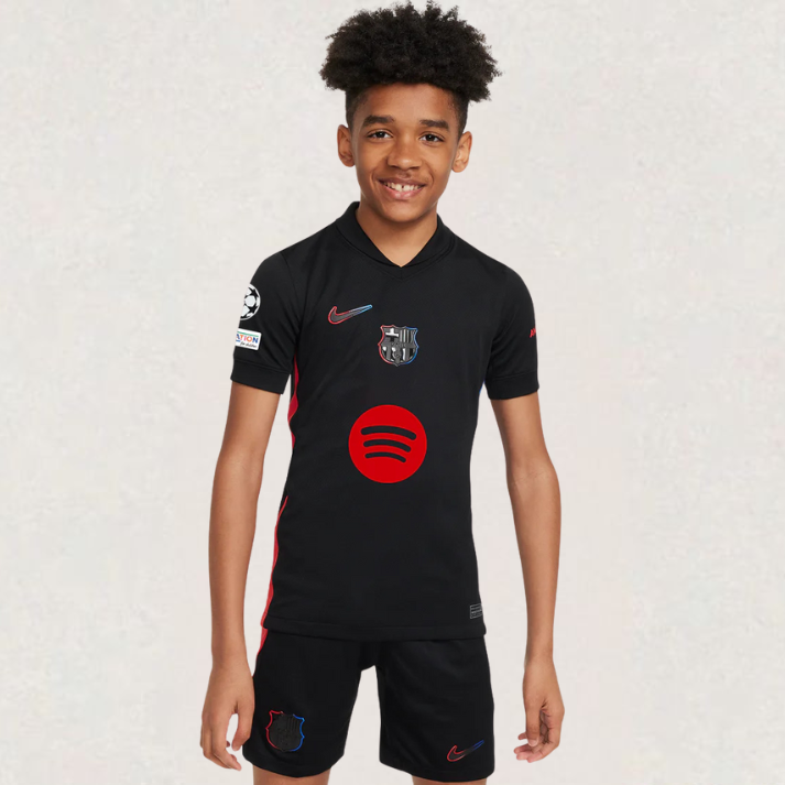 Barcelona 24/25 Kids Away Jersey