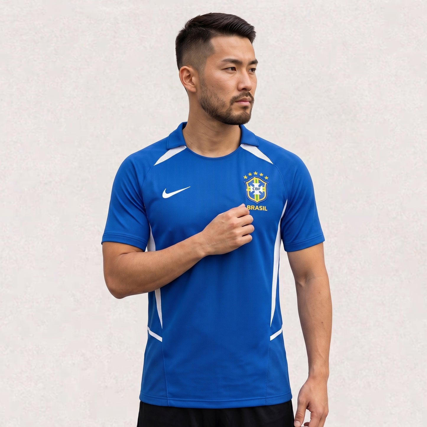 Brazil 2002 Away World Cup Jersey