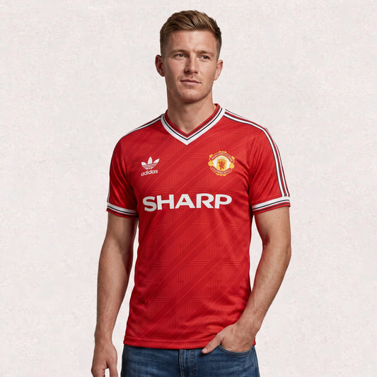Manchester United 1986-1988 Home Jersey