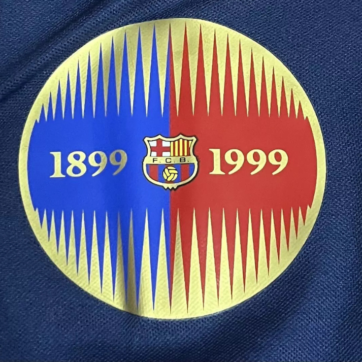 FC Barcelona 1999/2000 Home Retro Jersey | Guardiola #4