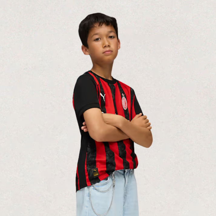 AC Milan 25/26 Kids Home Jersey