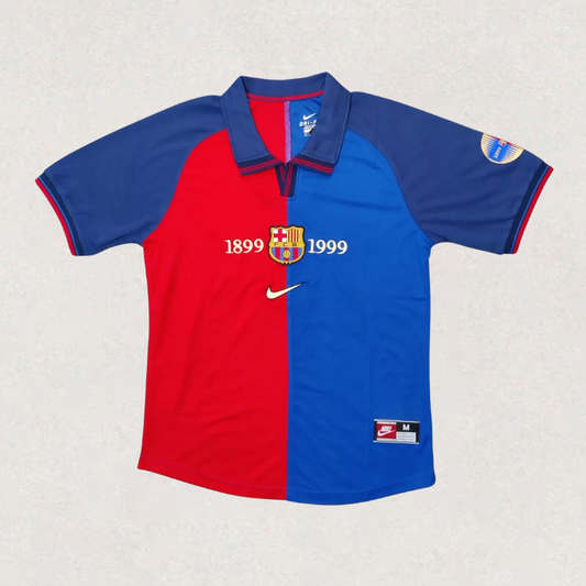 FC Barcelona 1999/2000 Home Retro Jersey | Guardiola #4