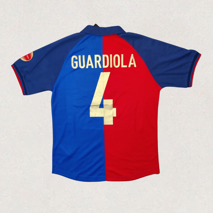 FC Barcelona 1999/2000 Home Retro Jersey | Guardiola #4