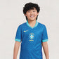 Brazil 2024 Away Kids Jersey