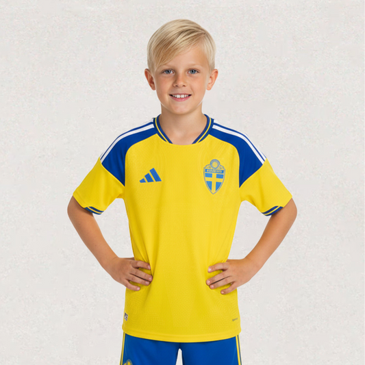 Sweden 2026 Home Jerseys Kids