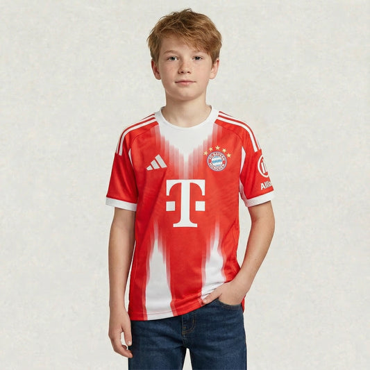 Bayern Munich 25/26 Home Kids Jersey