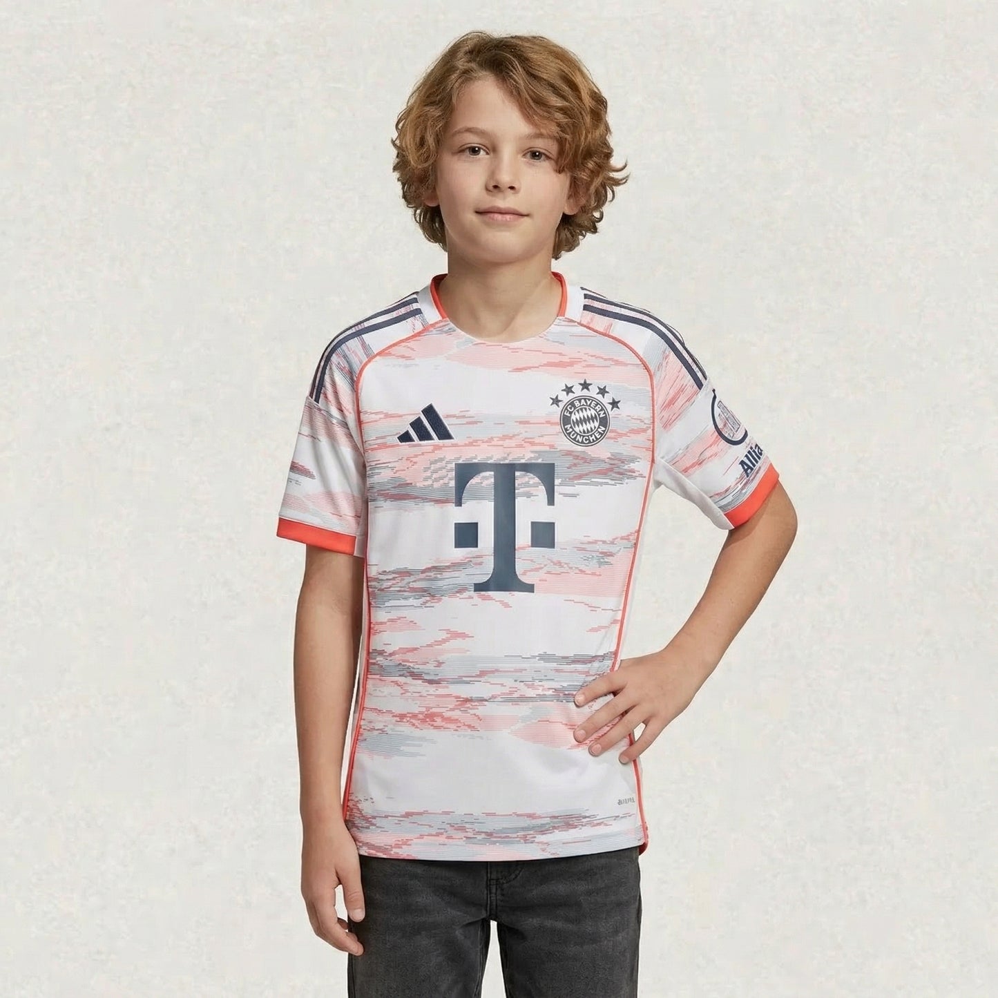 Bayern Munich 25/26 Away Kids Jersey