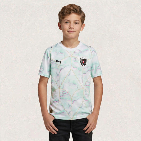 Austria 2026 Away Jersey Kids