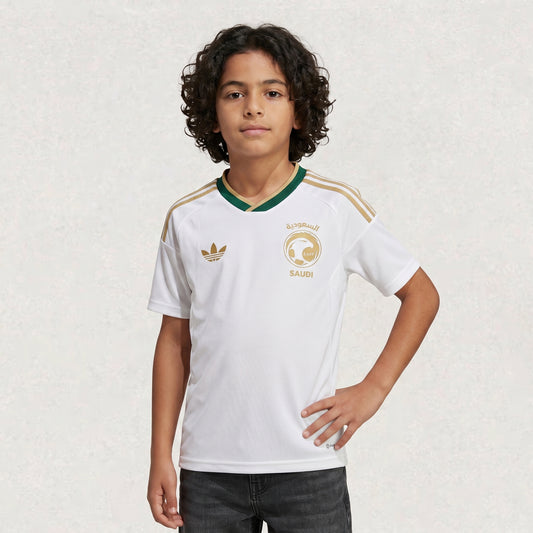 Saudi Arabia 2026 Away Jersey Kids