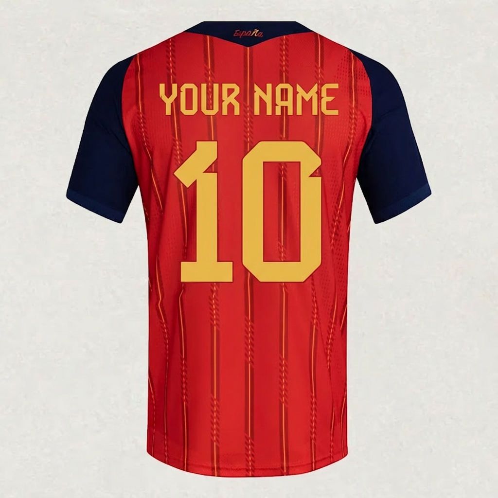 Spain 2026 Kids Home Jersey