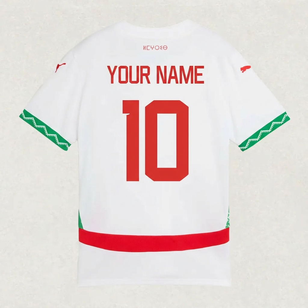 Morocco 2026 Kids Away Jersey
