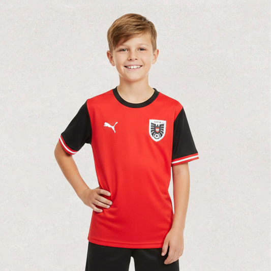 Austria 2026 Home Jerseys Kids