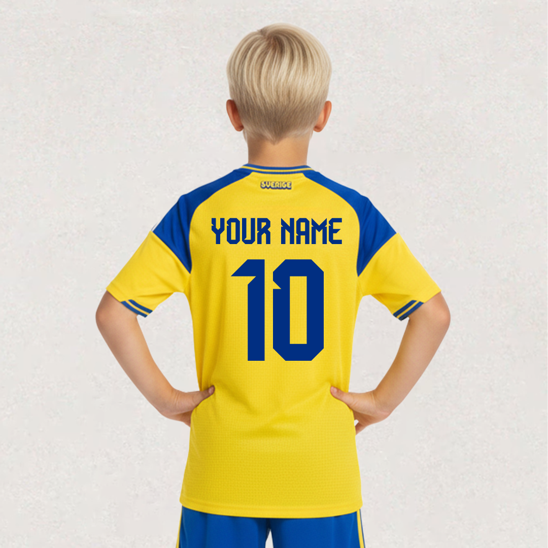 Sweden 2026 Home Jerseys Kids