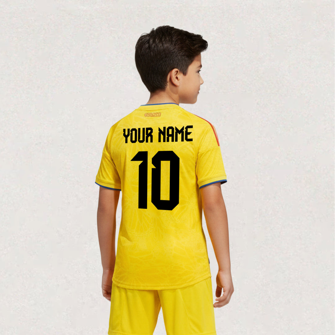 Colombia 2026 Home Jerseys Kids