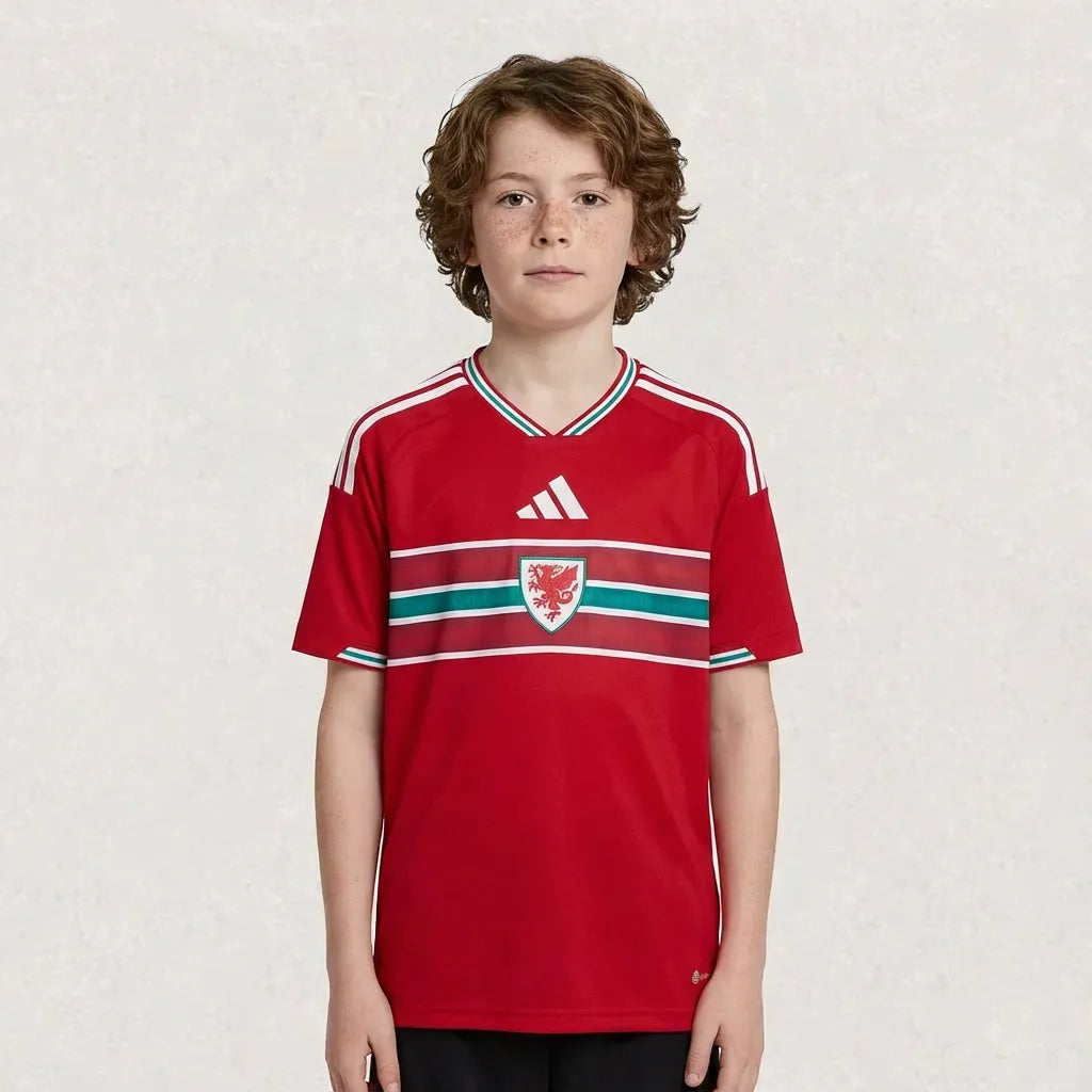 Wales 2026 Kids Home Jersey