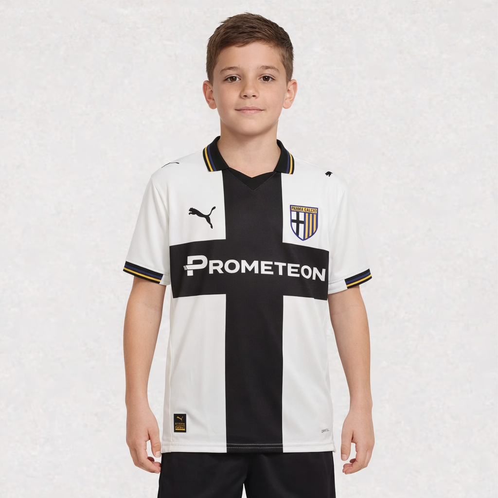 Parma Calcio 25/26 Kids Home Jersey