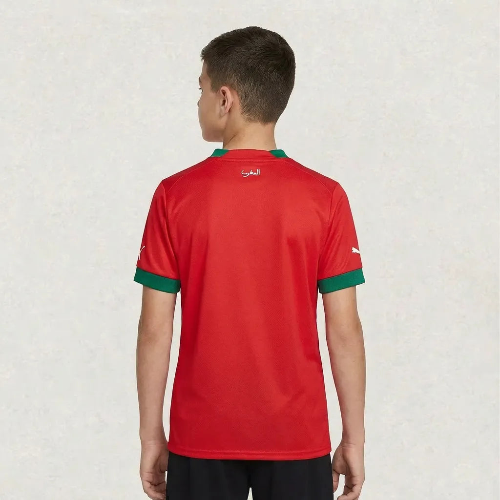 Morocco 2026 Kids Home Jersey