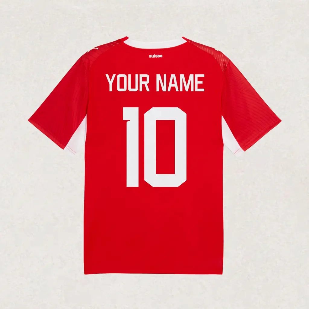 Switzerland 2026 Kids Home Jersey
