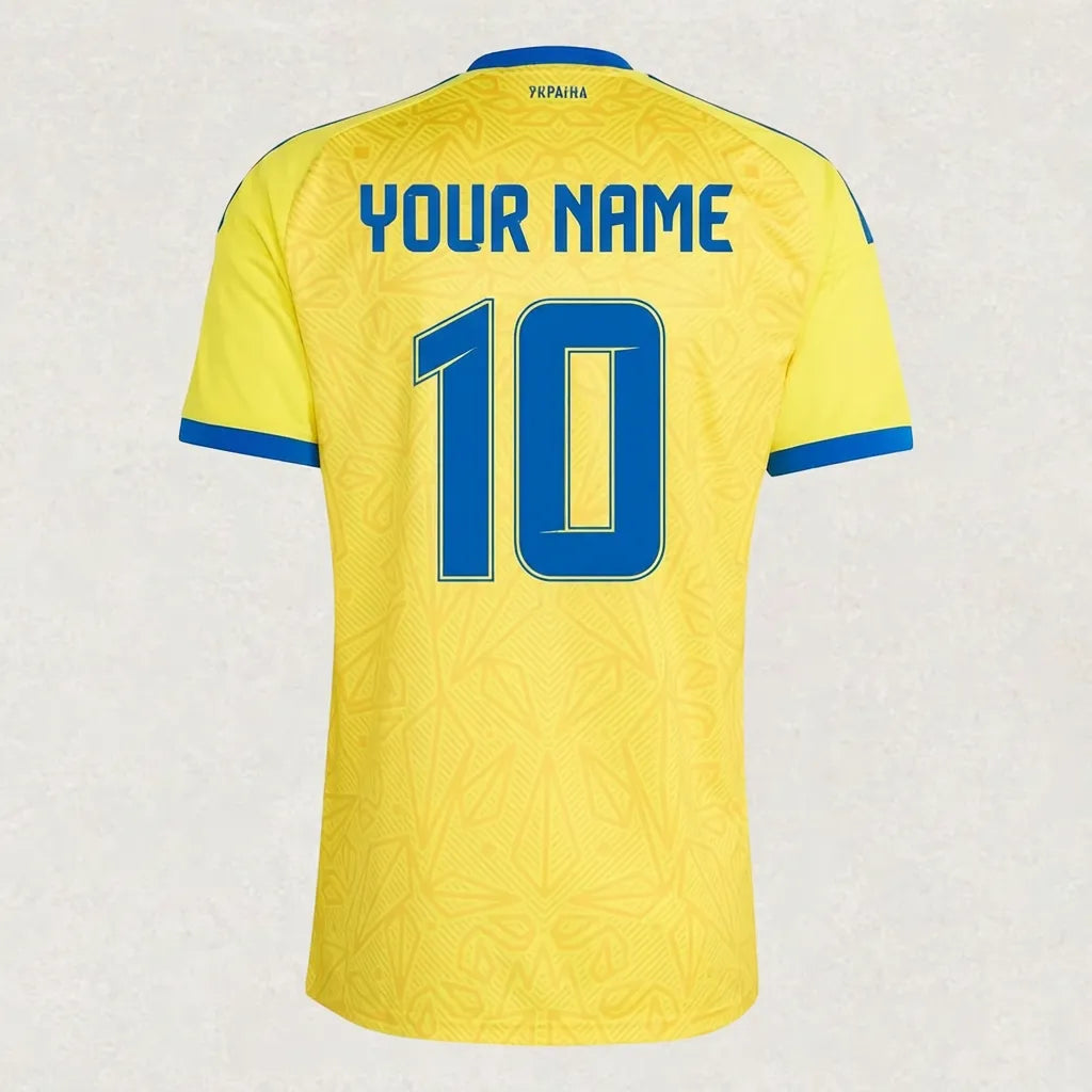 Ukraine 2026 Kids Home Jersey
