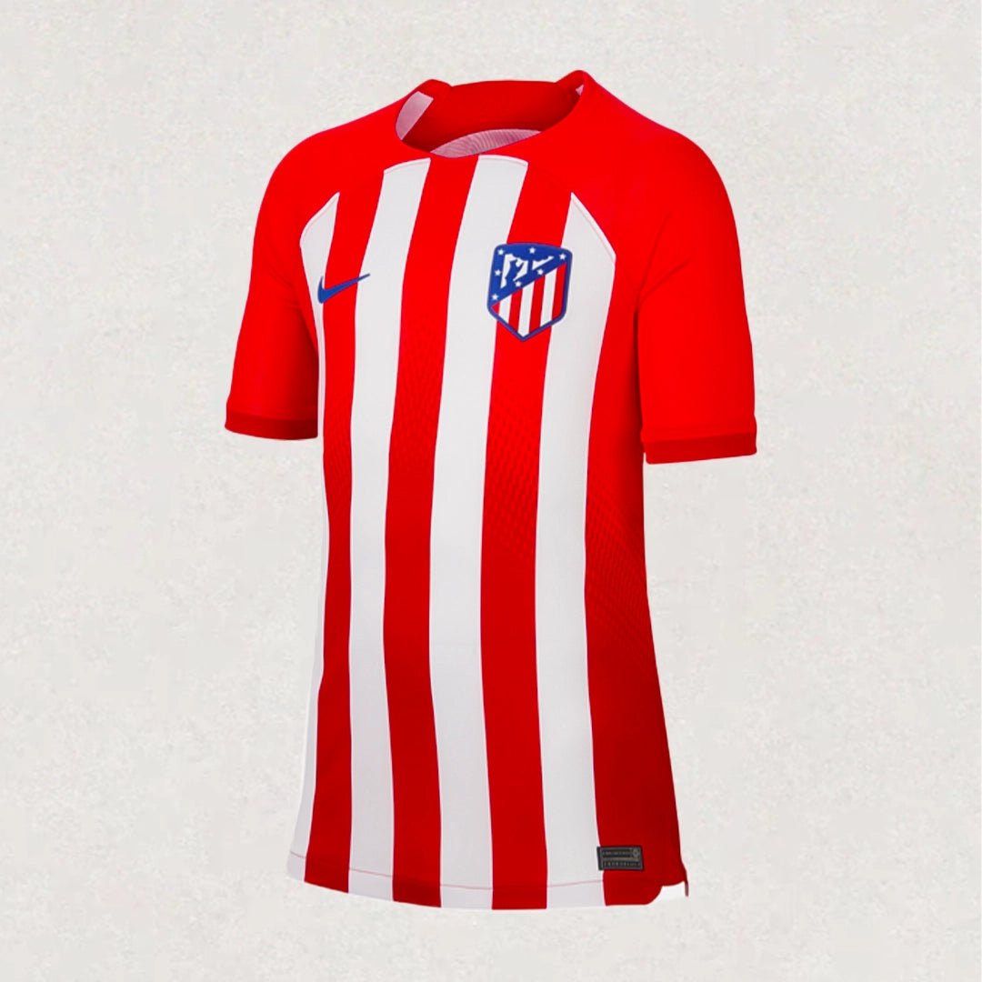 Atlético de Madrid home 23/24 kids jersey - Goal Ninety
