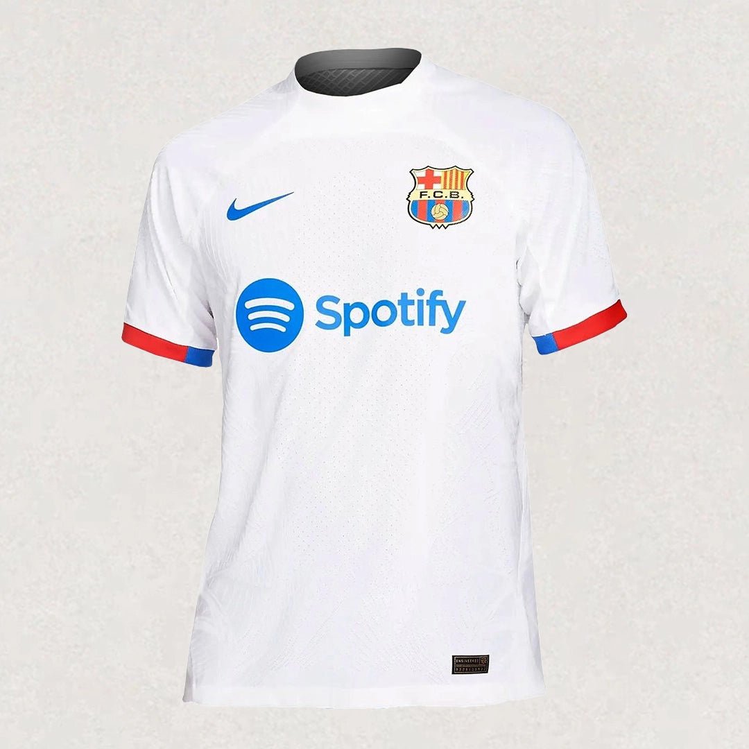 Barcelona 23 24 Away Jersey Goal Ninety