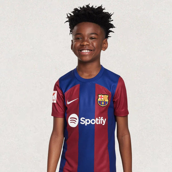 Barcelona top kids jersey