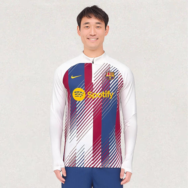Barcelona pre match jersey shop