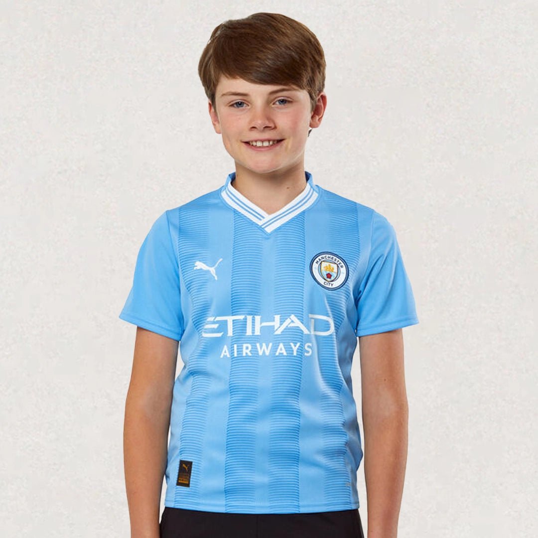 Manchester City Home 23/24 kids jersey - Goal Ninety