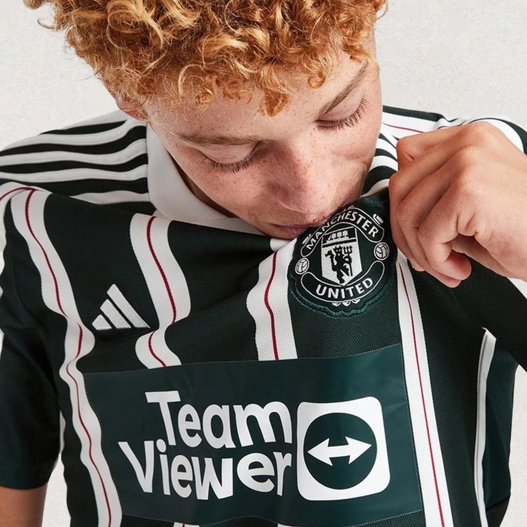 Manchester United Away 23 24 kids jersey Goal Ninety