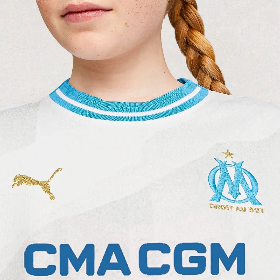Olympique de Marseille home 23/24 kids jersey - Goal Ninety